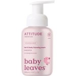 Attitude Dětská mycí pěna 2v1 bez vůně 295 ml – Zboží Dáma