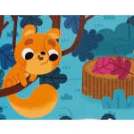 Janod dotykové Lesní zvířátka 20 dílků – Zboží Dáma