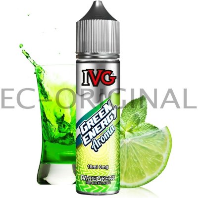 IVG Shake & Vape Green Energy 18 ml – Zbozi.Blesk.cz