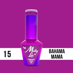 Molly Lac UV/LED gel lak Cocktails and Drinks Bahama Mama 15 10 ml
