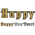 PartyDeco Banner Happy New Year – Zbozi.Blesk.cz