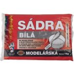 Sádra bilá 1kg – Sleviste.cz