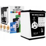 Pokladnička trezor Ramiz ZGR.LK-G982.CZ bílo-černá – Zboží Dáma