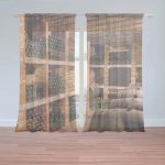 Záclony Vinný sklípek: 2 ks - 150x250 cm - Sablio – Hledejceny.cz