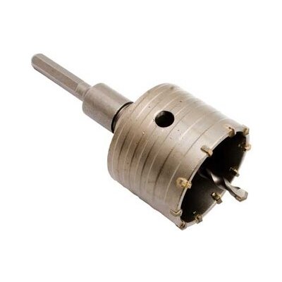 Příklepová vrtací korunka průměr 75mm se stopkou 110mm šestihran – Zboží Dáma