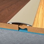 Bohemia Profil Přechodový profil champagne 19/1 100mm 0,9 m – Zboží Mobilmania