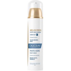 Ducray Melascreen noční výživný krém proti pigmentovýn skvrnám a vráskám (Corrects and Nourishes) 50 ml