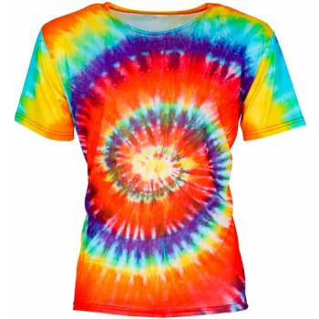 Batikované hippies tričko