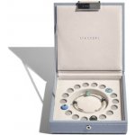 Stackers šperkovnice Pandora Dusky Blue Charm Box modrošedá – Zboží Dáma