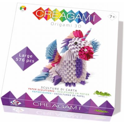 Creagami Origami 3D Unicorn 576 Pieces – Hledejceny.cz