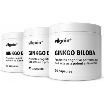 Vilgain Ginkgo Biloba 3× 90 kapslí – Hledejceny.cz