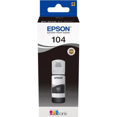 Inkoust Epson 104 Black - originální – Sleviste.cz