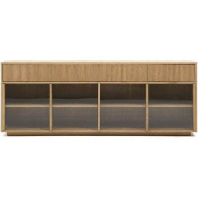 Kave Home Helvine 200 x 80 x 40 cm přírodní – Hledejceny.cz