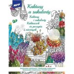 MFP 5301218 Omalovánky antistresové Kaktusy a sukulenty 210x290mm/32s – Zboží Dáma