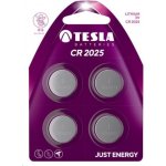 TESLA CR2025 4ks 1099137110 – Zbozi.Blesk.cz