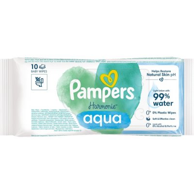 Pampers wipes Harmonie aqua 10 ks – Zboží Dáma