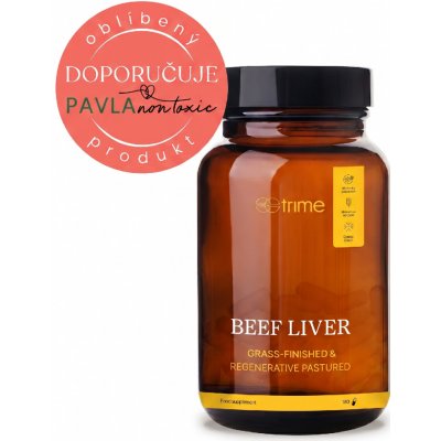 Trime Beef Liver lyofilizovaná hovězí játra kapsle 180 ks – Hledejceny.cz