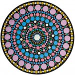 Aladine Sada na tečkování 20 cm Mandala 1 – Hledejceny.cz