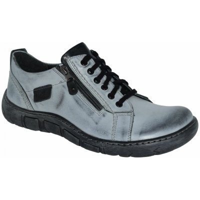 Kacper pánská vycházková obuv 1-1287 šedá – Zbozi.Blesk.cz
