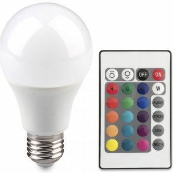 Sanico LED žárovka RGB E27 6 W 470 L Teplá bílá