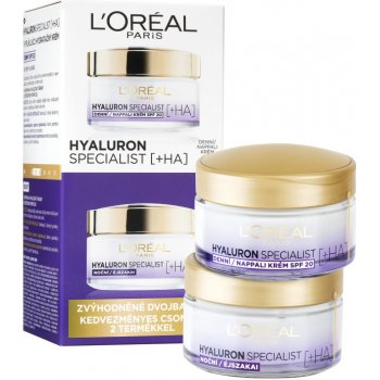 L'Oréal Paris Hyaluron Specialist denní a noční krém 2 x 50 ml dárková sada