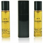 Chanel No.5 EDT plnitelný 20 ml + EDT náplň 2 x 20 ml dárková sada – Hledejceny.cz