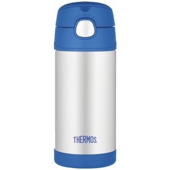 Thermos FUNtainer 355 ml stříbrná modrá