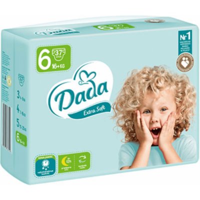 Dada Extra Soft 6 Extra Large 16+ kg 37 ks