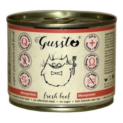 Gussto Cat Fresh Beef 200 g