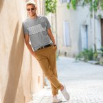 Blancheporte Chino kalhoty karamelová – Zboží Mobilmania