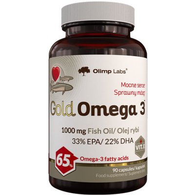 Olimp Labs Gold Omega 3 65% 90 tablet – Hledejceny.cz
