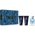 Versace Pour Homme EDT 50 ml + sprchový gel 50 ml + balzám po holení 50 ml dárková sada – Zbozi.Blesk.cz
