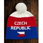 Zimní pletená čepice Czech Republic s bambulí – Hledejceny.cz