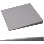 Akustický panel světle šedý KLIN se zkosením 50x50 cm tloušťka 5 cm – Hledejceny.cz