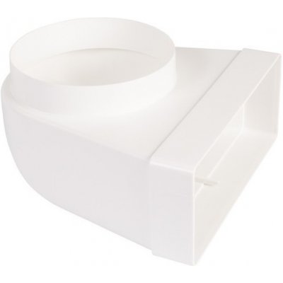 Dalap Redukce 90° z 150 mm na potrubí čtyřhranné 204 x 60 mm – Zboží Mobilmania