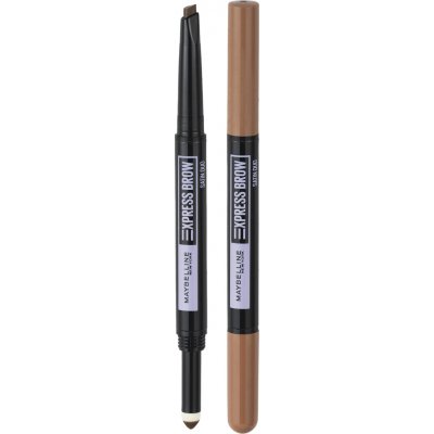 Maybelline Express Brow Satin Duo tužka a pudr na obočí 2v1 Dark Blonde 0,71 g – Zbozi.Blesk.cz
