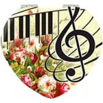 AE production Kapesní zrcátko PIANO MUSICA – Sleviste.cz