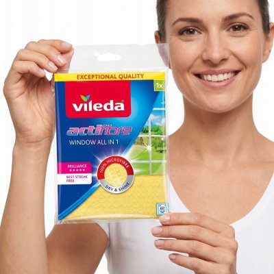Vileda Actifibre mikrohadřík na okna 1 ks – Sleviste.cz