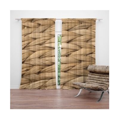 Sablio Závěs Banánové listí 2: 2ks 140x250cm – Hledejceny.cz