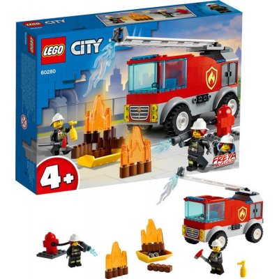 LEGO® City 60280 Hasičské auto s žebříkem od 379 Kč - Heureka.cz