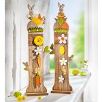 Dřevěné dekorační sloupky Lisa a Tom 830782 – Zboží Dáma