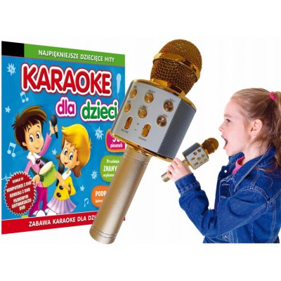 Sada bezdrátových mikrofonů Karaoke pro děti