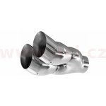 FENNO koncovka výfuku nerez. kulatá dvojitá, DTM, průměr tr. 58 mm, konc. 2x76 mm, d=200 mm | Zboží Auto