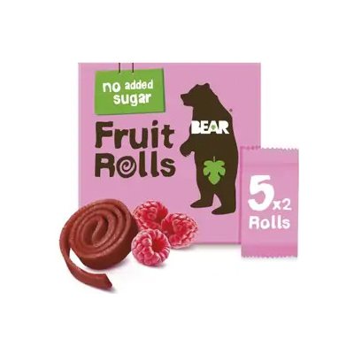 Bear Fruit Rolls Raspberry 2x5ks 100 g – Zboží Mobilmania
