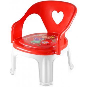 Jenifer Child Rd6 židle s pískající podsedákem plastová červená