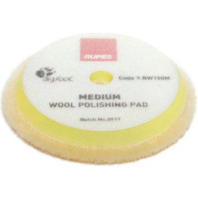 Rupes Wool Polishing Pad 150 Medium – Zbozi.Blesk.cz