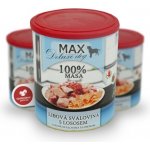 Sokol Falco MAX Kostky libové svaloviny s lososem 800 g – Zboží Mobilmania