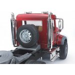 Bruder 2813 Červený návěs s JCB MACK Granite – Zboží Mobilmania