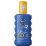 Nivea Sun Kids barevný spray na opalování SPF50+ 200 ml – Sleviste.cz