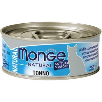 Monge Natural tuňák pruhovaný pro kočky 80 g